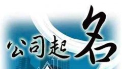 公司起名相關事項