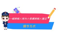 一般納稅人轉(zhuǎn)小規(guī)模納稅人，“變身”全過程！